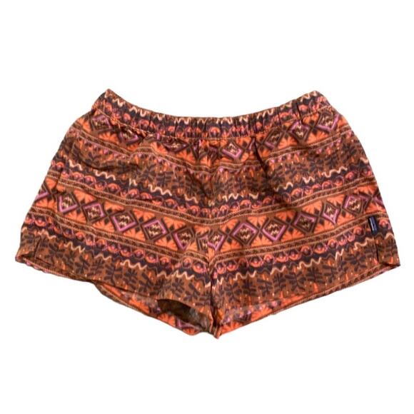 Patagonia Women's Barely Baggies, Mangrove Tiki: Henna Brown - 2.5” Inseam XL - Picture 5 of 14